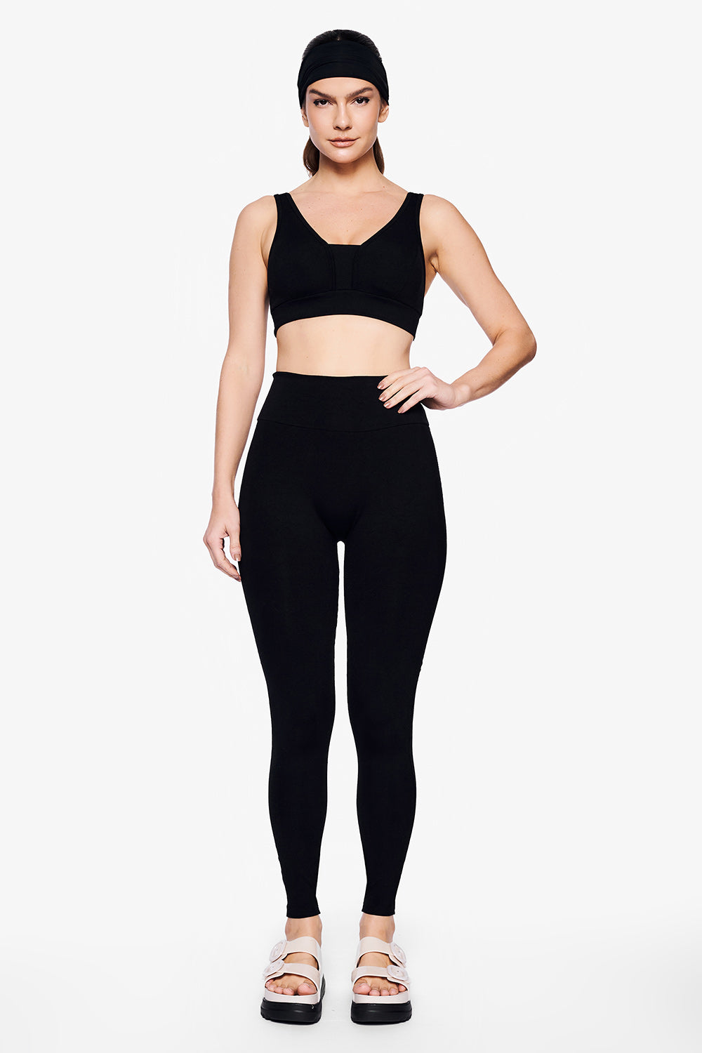 Legging Run PRETO