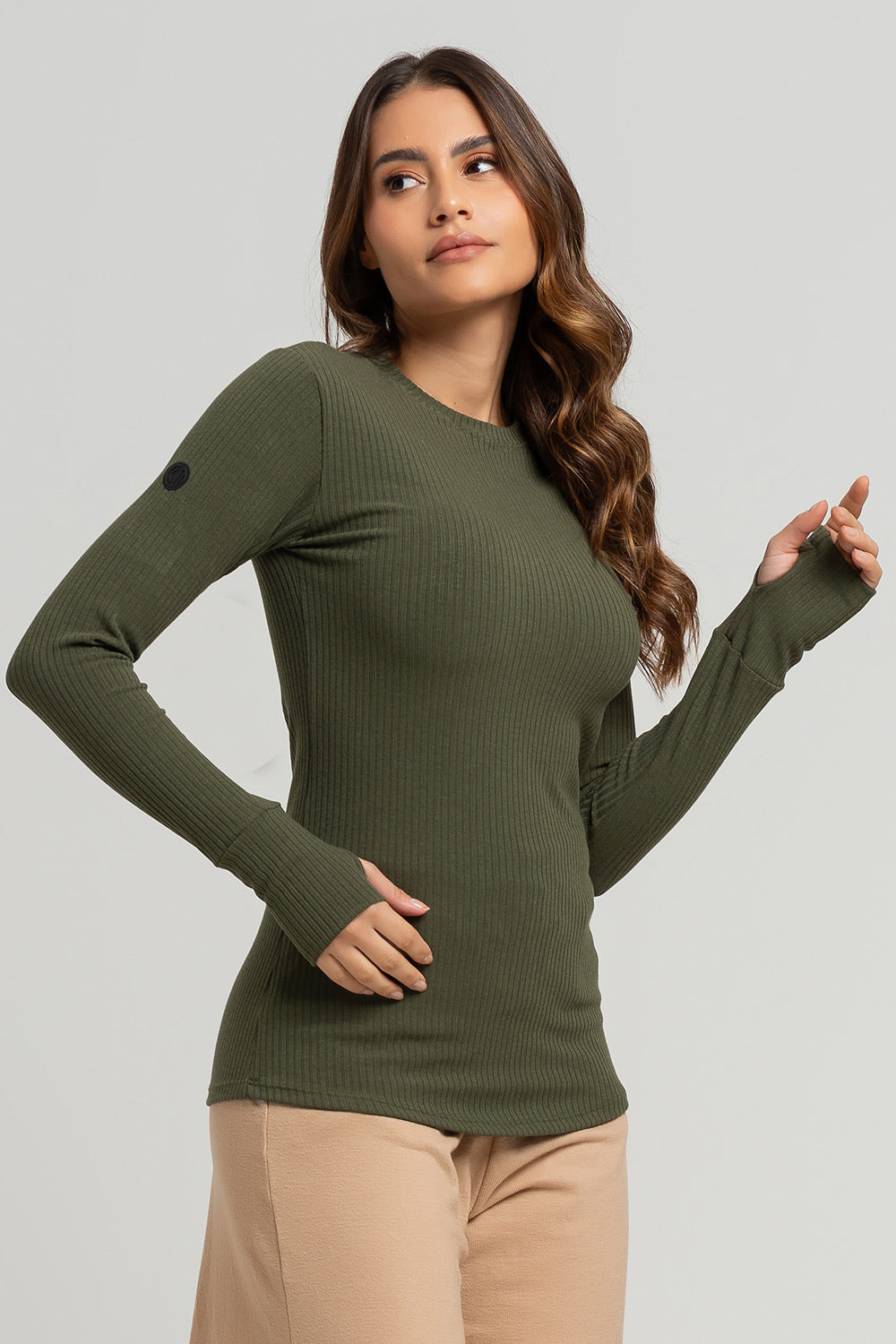 Camiseta Manga Longa Paranoia VERDE MILITAR