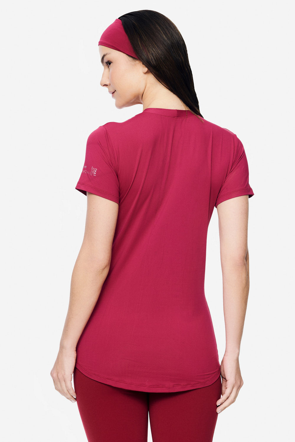 Camiseta Manga Curta Laurinda CARMIM