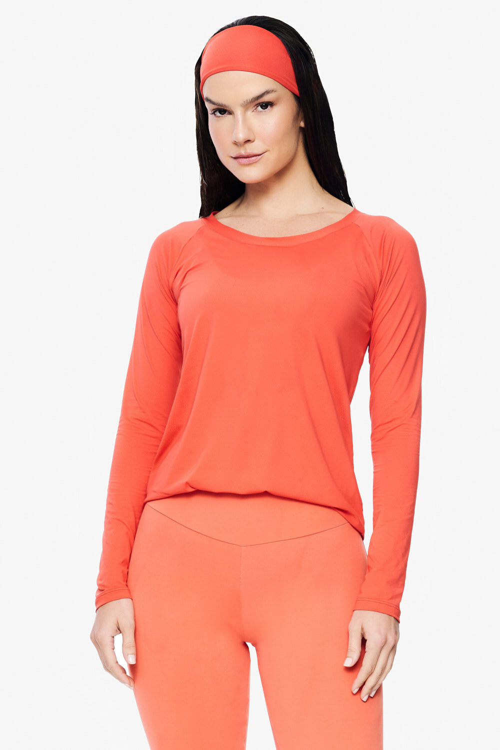 Camiseta Manga Longa Angelita TOMATE