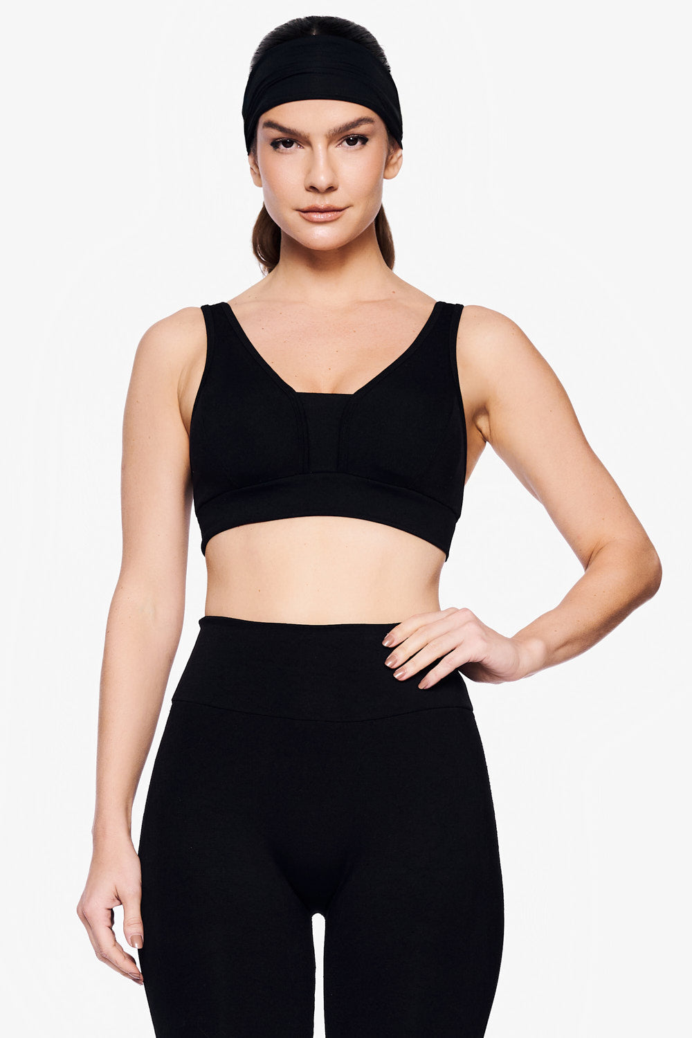 Top Clark Alças PRETO